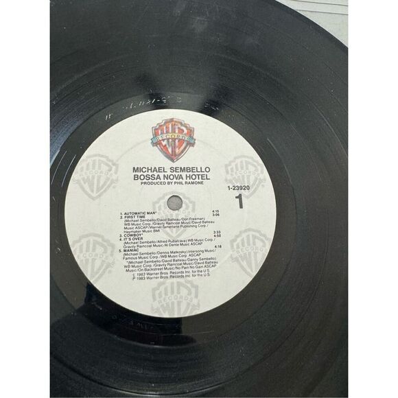 Bossa Nova Hotel [LP] by Michael Sembello (Vinyl, Wounded Bird Records) - Picture 6 of 9